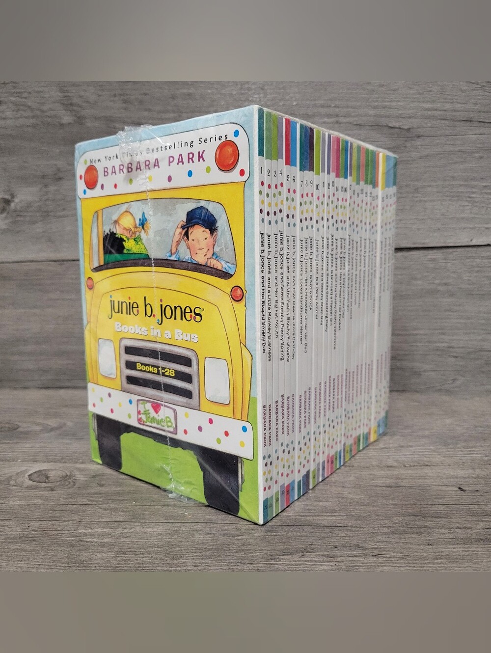 Junie B. Jones 28-Book Box Set by - Yellow Bus Collection